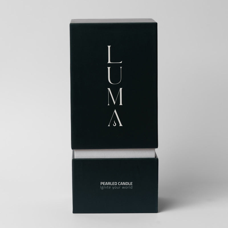 Luma Pearled Candle – Unscented Pink 500g