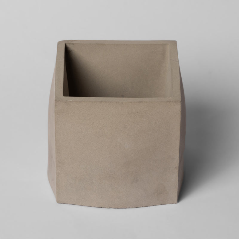 Concrete square small grey - Handcrafted